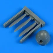 Bf 109F-4 propeller for Eduard, 1/48 - Quickboost QB48 960