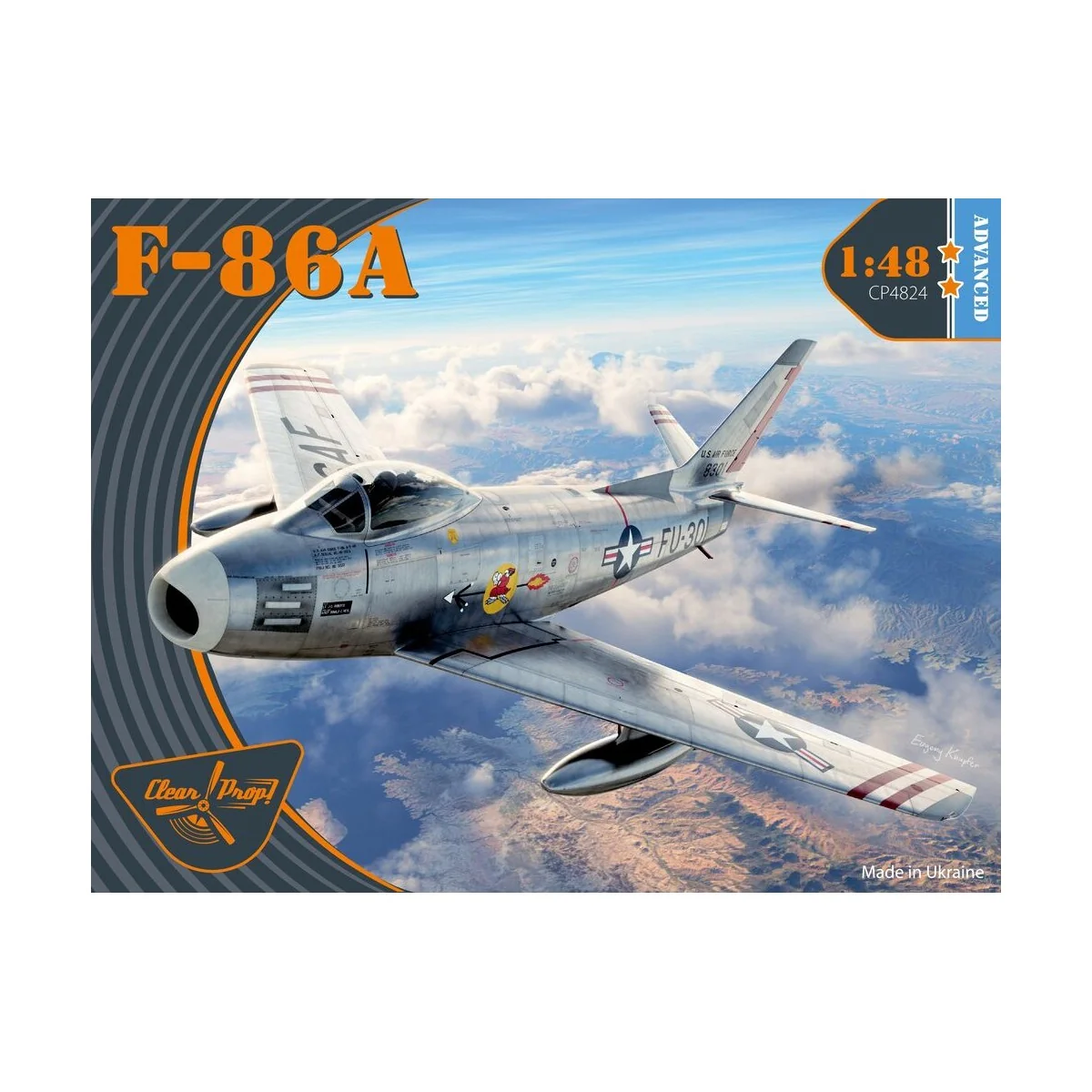 F-86A, 1/48 - Clear Prop Models CP4824