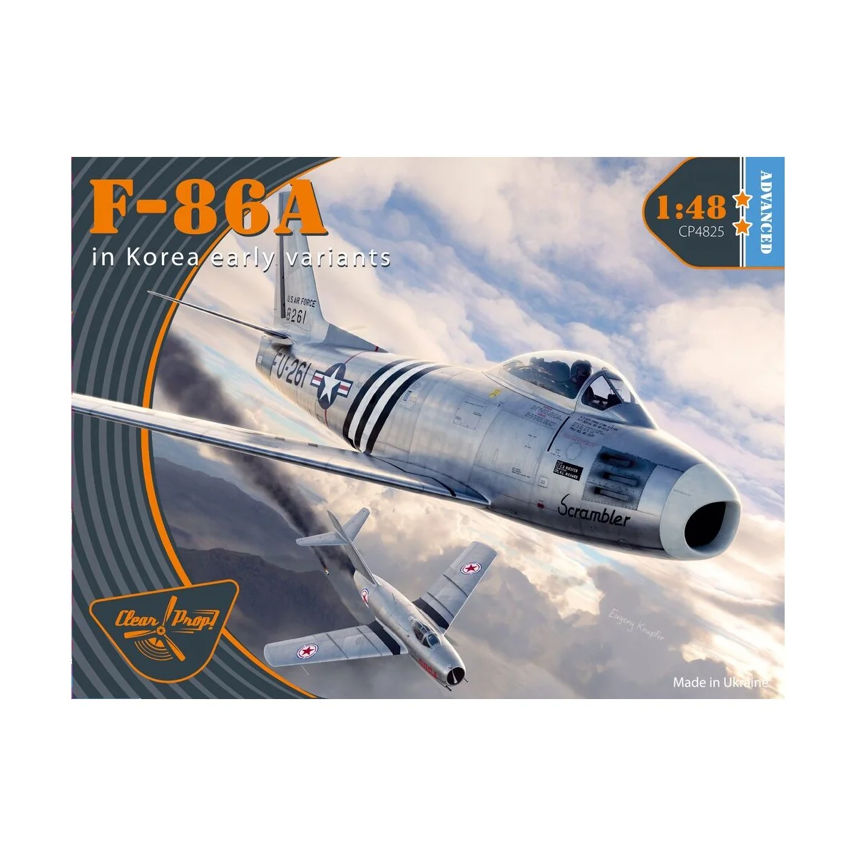 F-86A in Korea early variants, 1/48 - Clear Prop Models CP4825