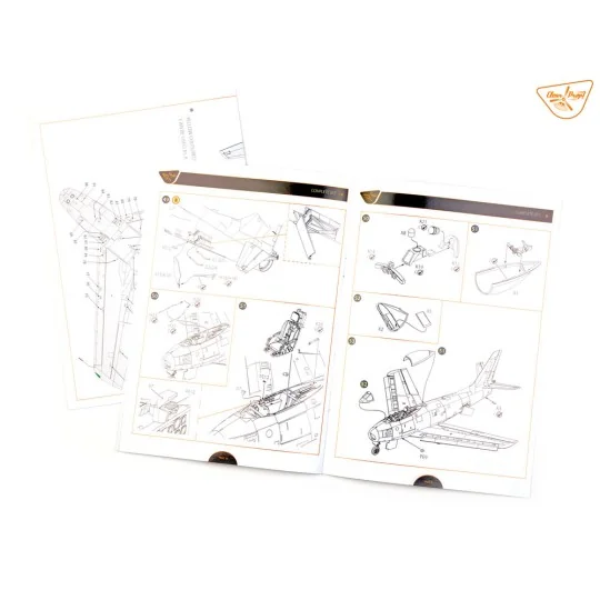 F-86A in Korea early variants, 1/48 - Clear Prop Models CP4825