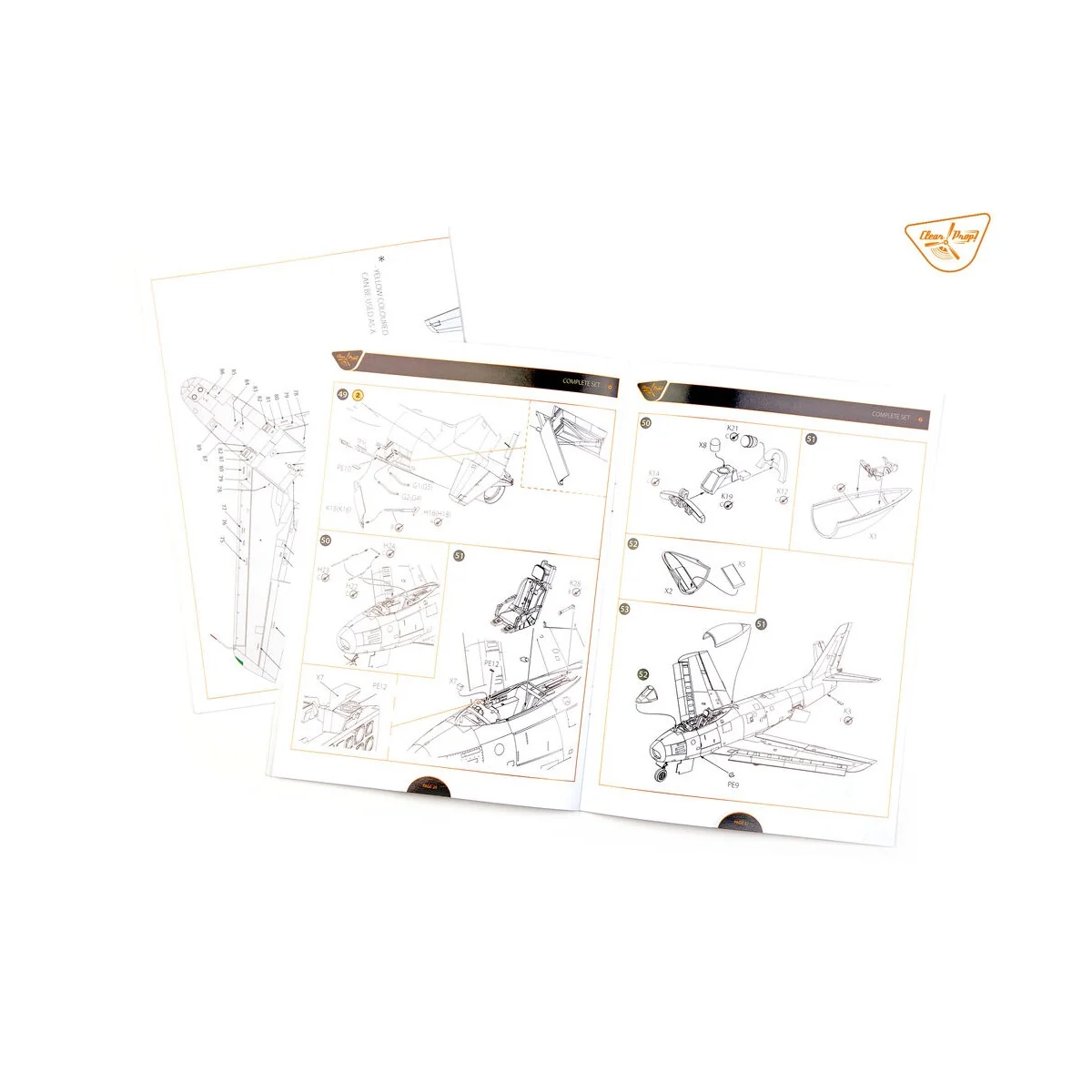 F-86A in Korea early variants, 1/48 - Clear Prop Models CP4825