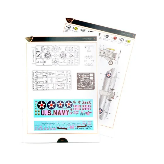 F4B-4 U.S NAVY, 1/48 - Clear Prop Models CP4826 F4B-4 U.S NAVY, 1/48 - Clear Prop Models CP4826