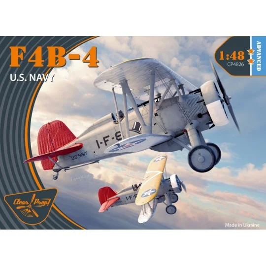 F4B-4 U.S NAVY, 1/48 - Clear Prop Models CP4826 F4B-4 U.S NAVY, 1/48 - Clear Prop Models CP4826
