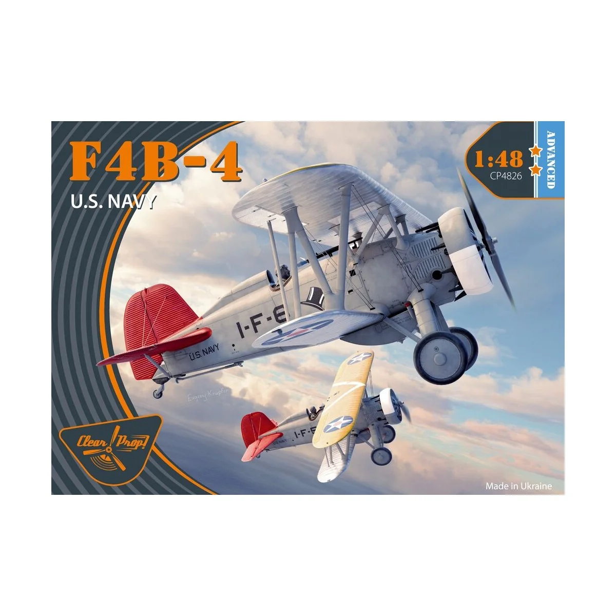 F4B-4 U.S NAVY, 1/48 - Clear Prop Models CP4826 F4B-4 U.S NAVY, 1/48 - Clear Prop Models CP4826
