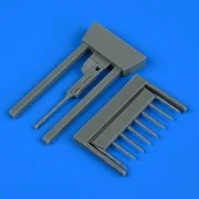 Fokker G-1 gun barrels and machine gun for Micromir - Quickboost QB...