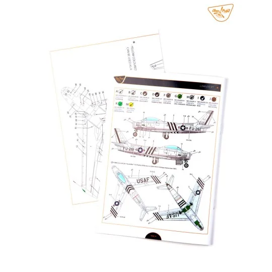 F-86A in Korea early variants, 1/48 - Clear Prop Models CP4825