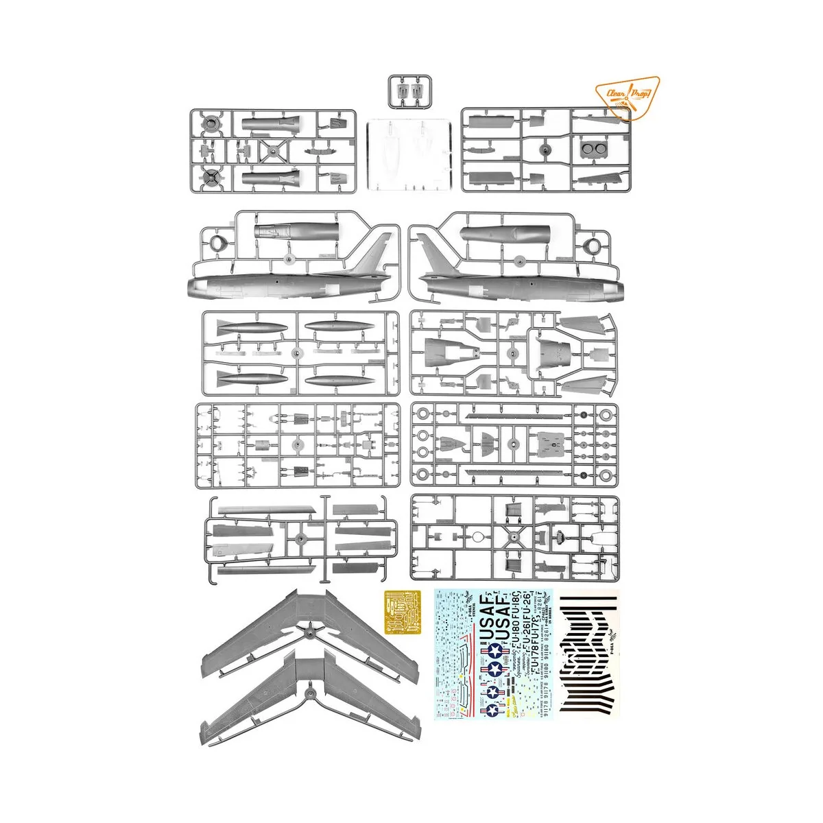 F-86A in Korea early variants, 1/48 - Clear Prop Models CP4825