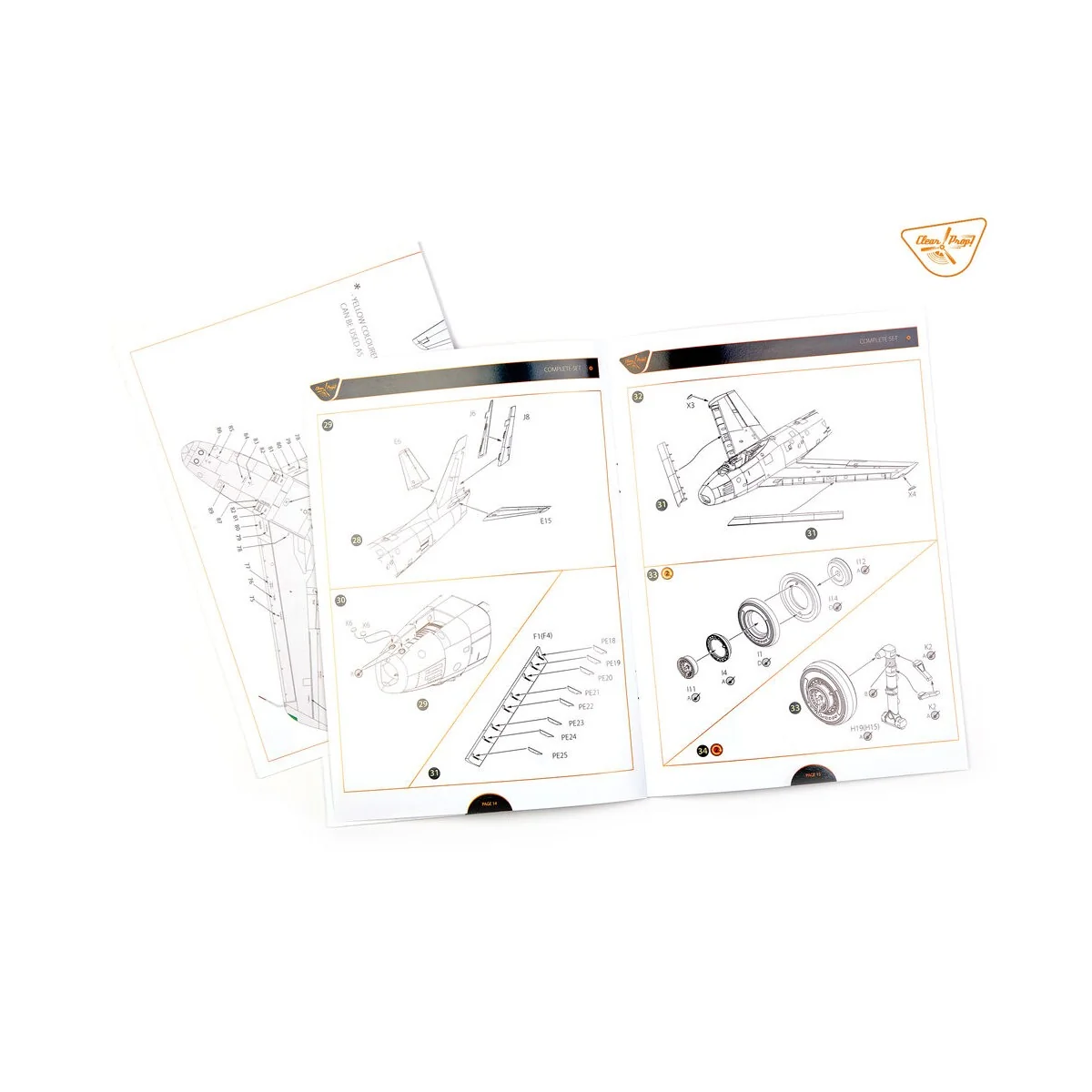 F-86A in Korea early variants, 1/48 - Clear Prop Models CP4825