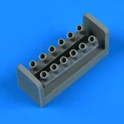 P-40C Warhawk exhaust for Academy - Quickboost QB48 964