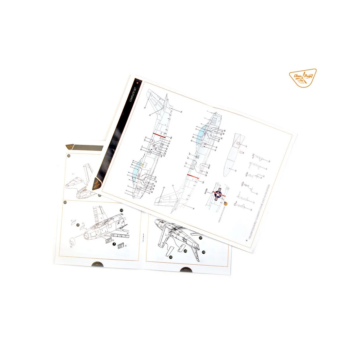 F-86A in Korea early variants, 1/48 - Clear Prop Models CP4825