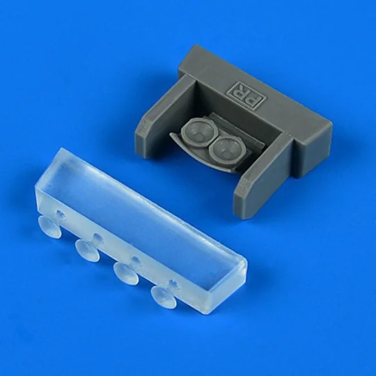 SAAB J29 Tunnan front landing lights, 1/48 - Quickboost QB48 967 SAAB J29 Tunnan front landing lights, 1/48 - Quickboost QB48 967