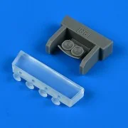 SAAB J29 Tunnan front landing lights - Quickboost QB48 967