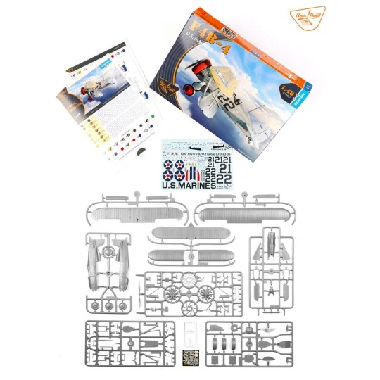 F4B-4 U.S MARINES, 1/48 - Clear Prop Models CP4827