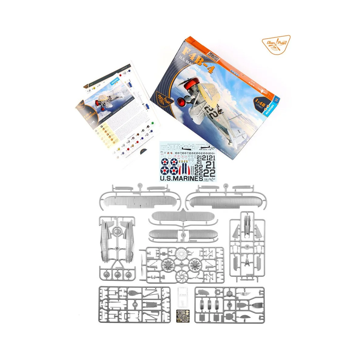 F4B-4 U.S MARINES, 1/48 - Clear Prop Models CP4827