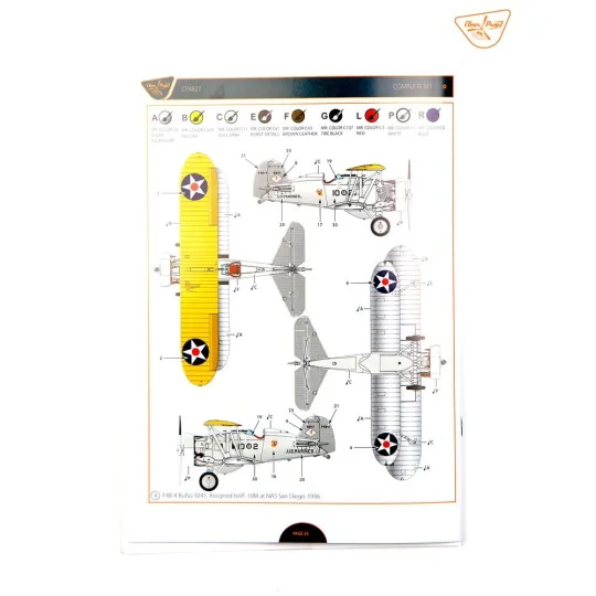 F4B-4 U.S MARINES, 1/48 - Clear Prop Models CP4827