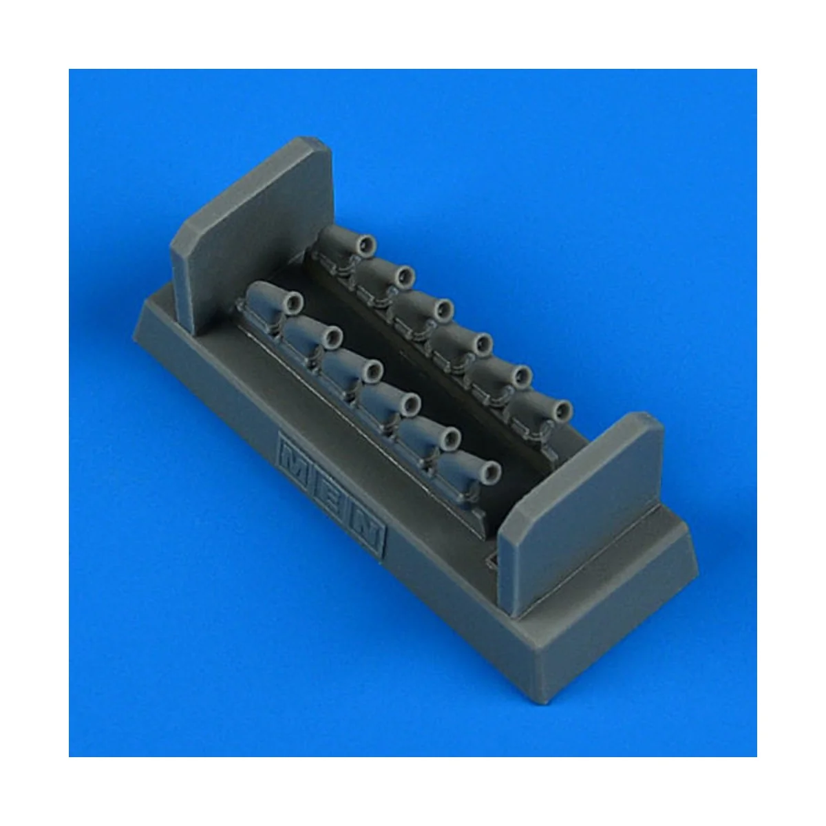 P-51D/K Mustang exhaust for MENG, 1/48 - Quickboost QB48 969