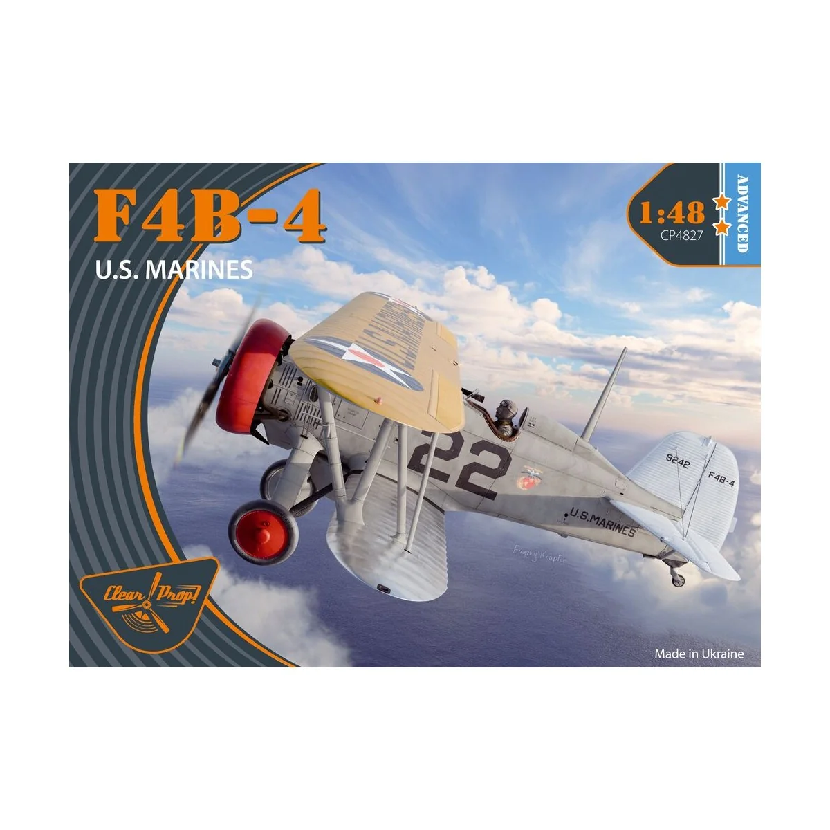 F4B-4 U.S MARINES, 1/48 - Clear Prop Models CP4827