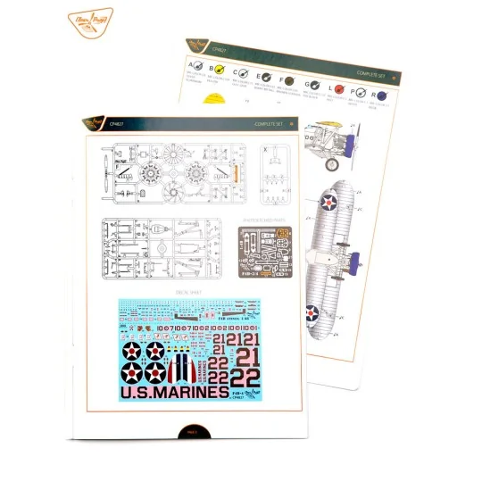 F4B-4 U.S MARINES, 1/48 - Clear Prop Models CP4827