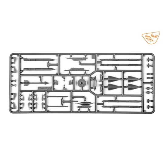 MiG-23 Weapon Set, 1/72 - Clear Prop Accessories CPW7201