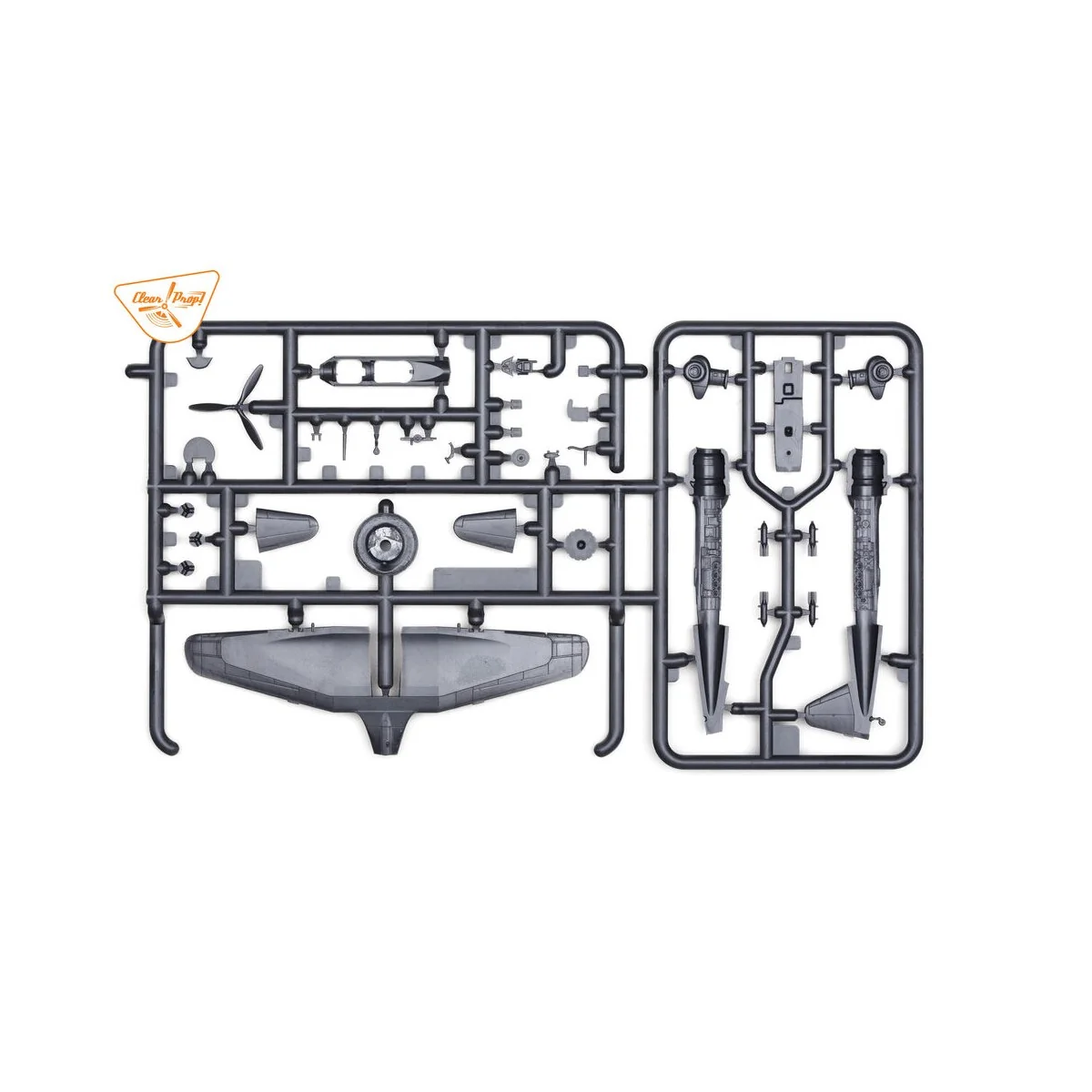 Ki-51 Sonia (2 in box), 1/144 - Clear Prop Models CP144001