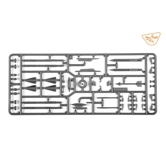 MiG-23 Weapon Set, 1/72 - Clear Prop Accessories CPW7201