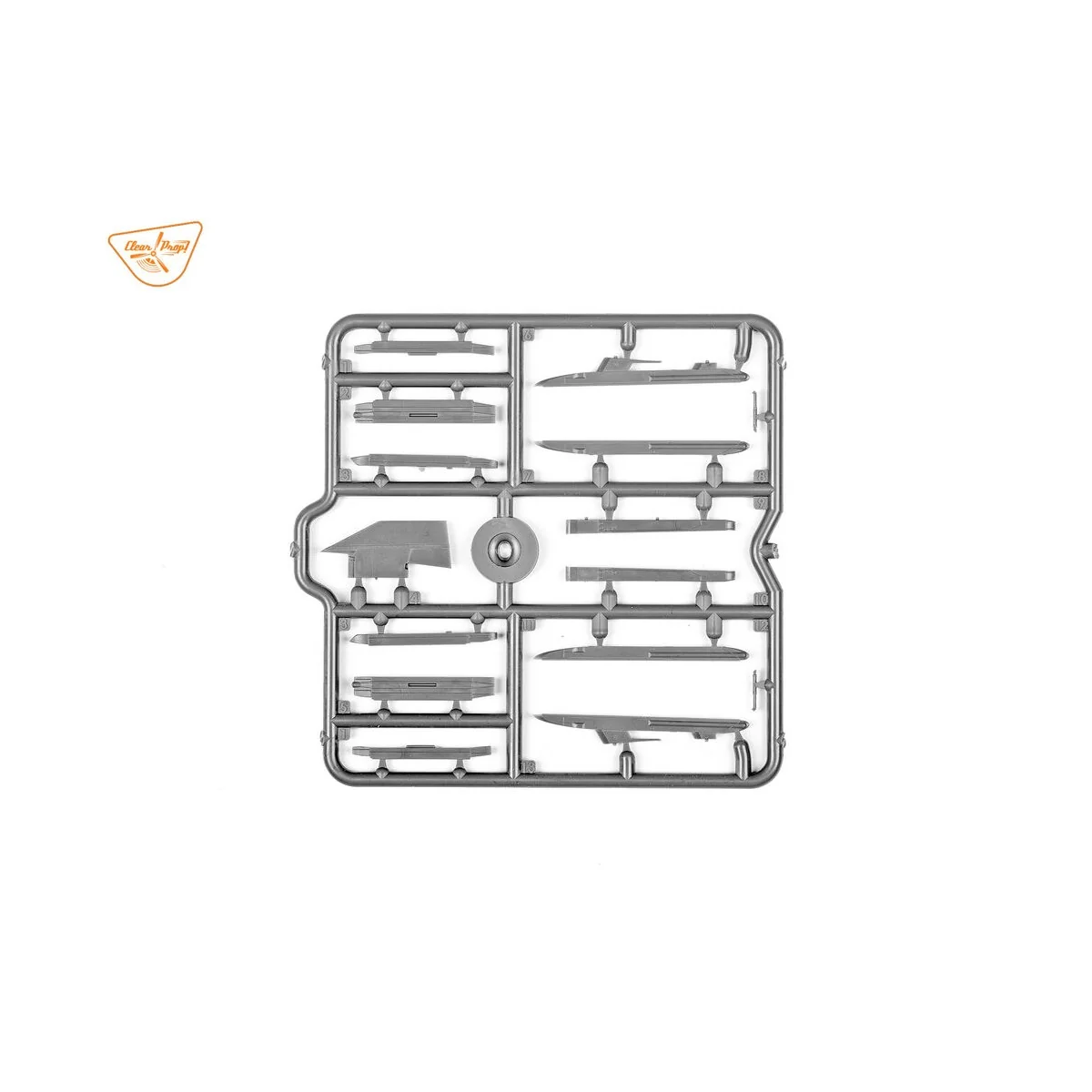 MiG-23 Weapon Set, 1/72 - Clear Prop Accessories CPW7201