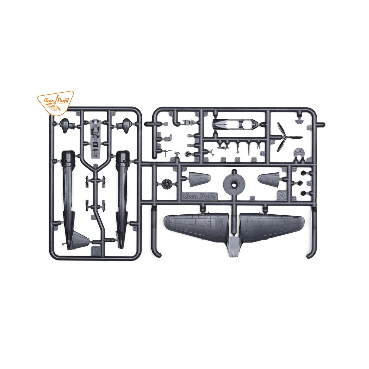 Ki-51 Sonia (2 in box), 1/144 - Clear Prop Models CP144001