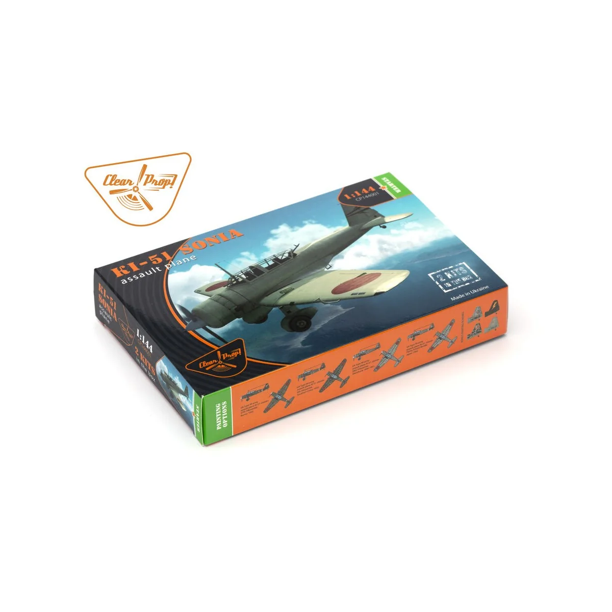 Ki-51 Sonia (2 in box), 1/144 - Clear Prop Models CP144001