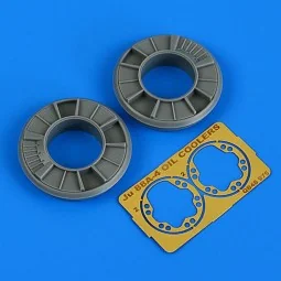 Ju 88A-4 oil coolers for ICM - Quickboost QB48 975