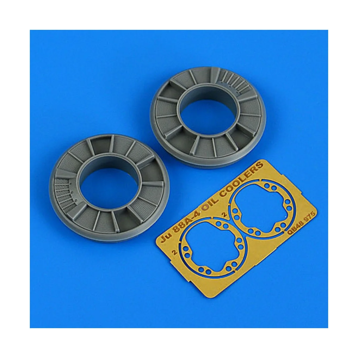 Ju 88A-4 oil coolers for ICM, 1/48 - Quickboost QB48 975
