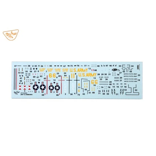 OV-1 A/JOV-1A Mohawk, 1/144 - Clear Prop Models CP144004