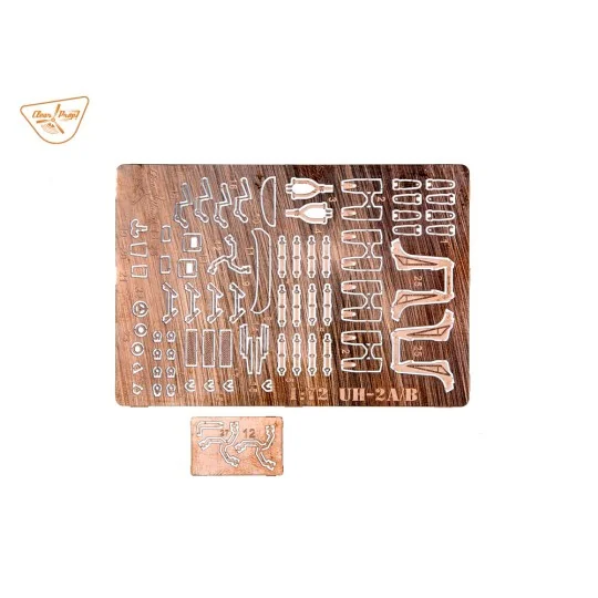 UH-2A/B Seasprite, 1/72 - Clear Prop Models CP72002