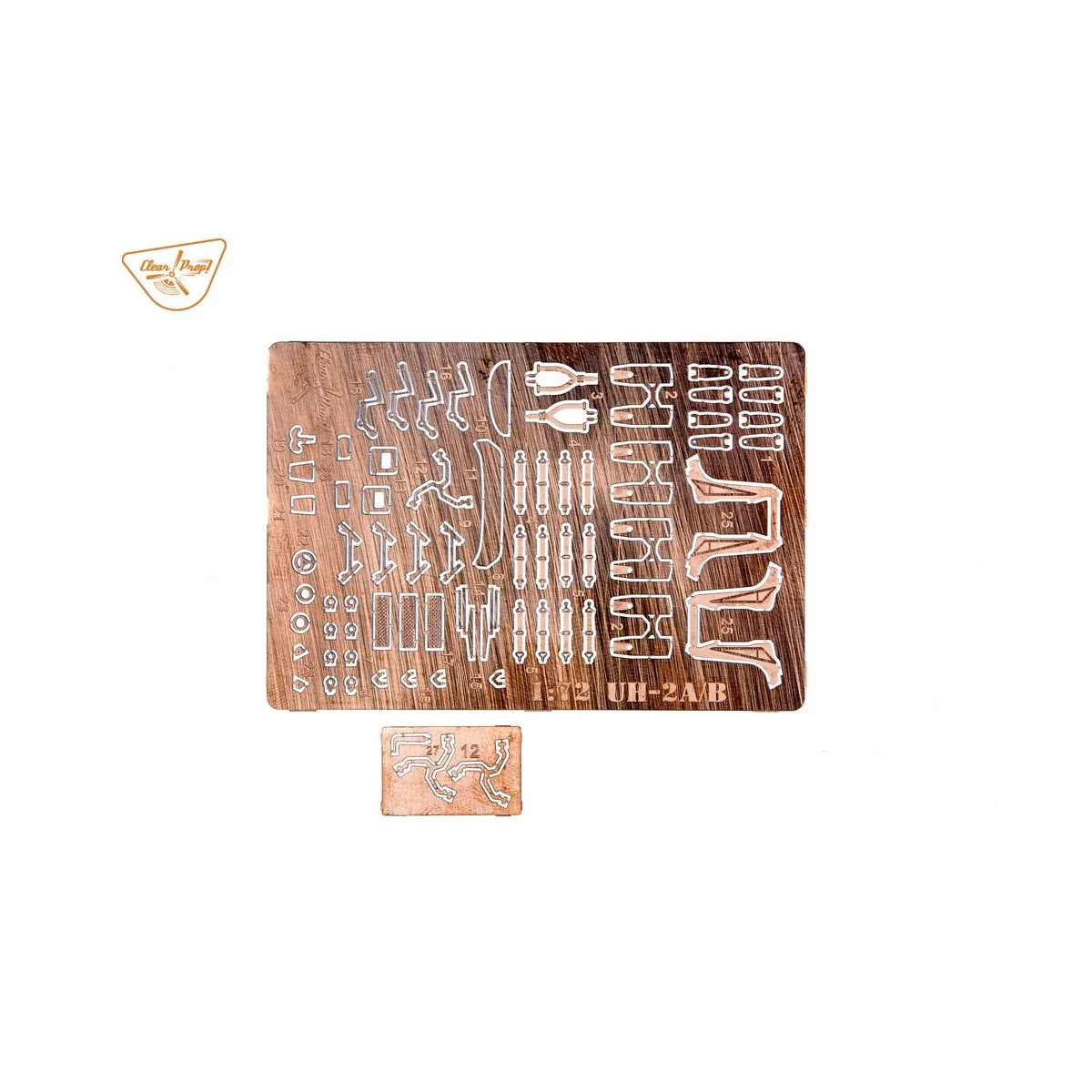 UH-2A/B Seasprite, 1/72 - Clear Prop Models CP72002