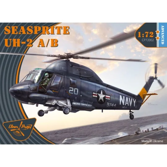 UH-2A/B Seasprite, 1/72 - Clear Prop Models CP72002