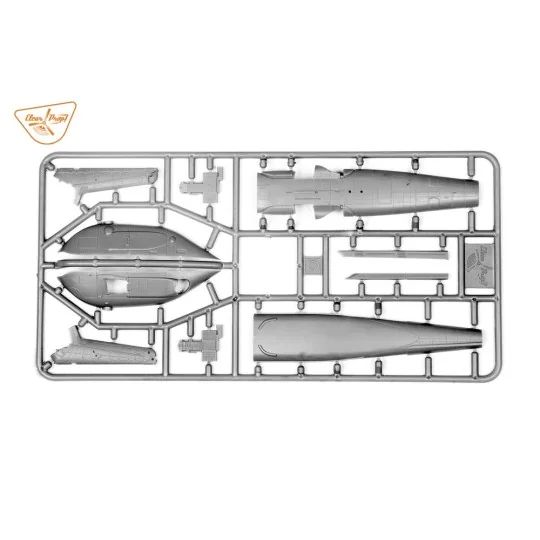 UH-2A/B Seasprite, 1/72 - Clear Prop Models CP72002