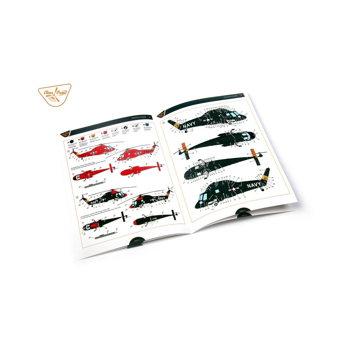 UH-2A/B Seasprite, 1/72 - Clear Prop Models CP72002