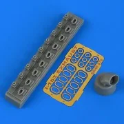 I-153 Chaika exhaust for ICM, 1/48 - Quickboost QB48 979 I-153 Chaika exhaust for ICM, 1/48 - Quickboost QB48 979