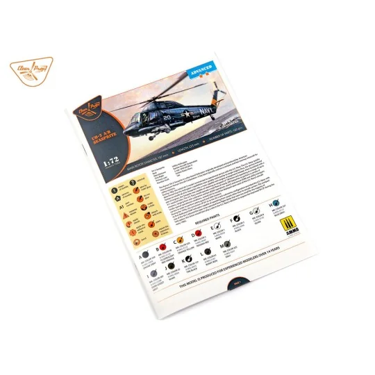 UH-2A/B Seasprite, 1/72 - Clear Prop Models CP72002