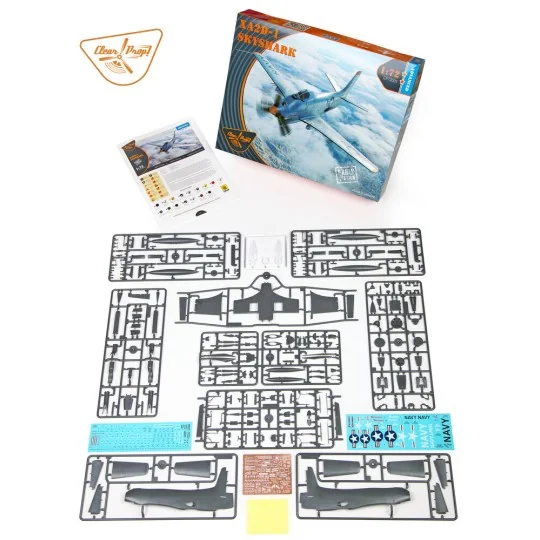 XA2D-1 Skyshark, 1/72 - Clear Prop Models CP72005