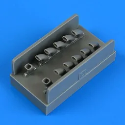 IL-2 exhaust for ZVEZDA, 1/48 - Quickboost QB48 980