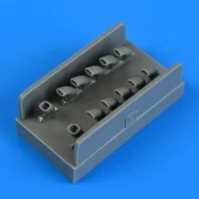 IL-2 exhaust for ZVEZDA, 1/48 - Quickboost QB48 980 IL-2 exhaust for ZVEZDA, 1/48 - Quickboost QB48 980