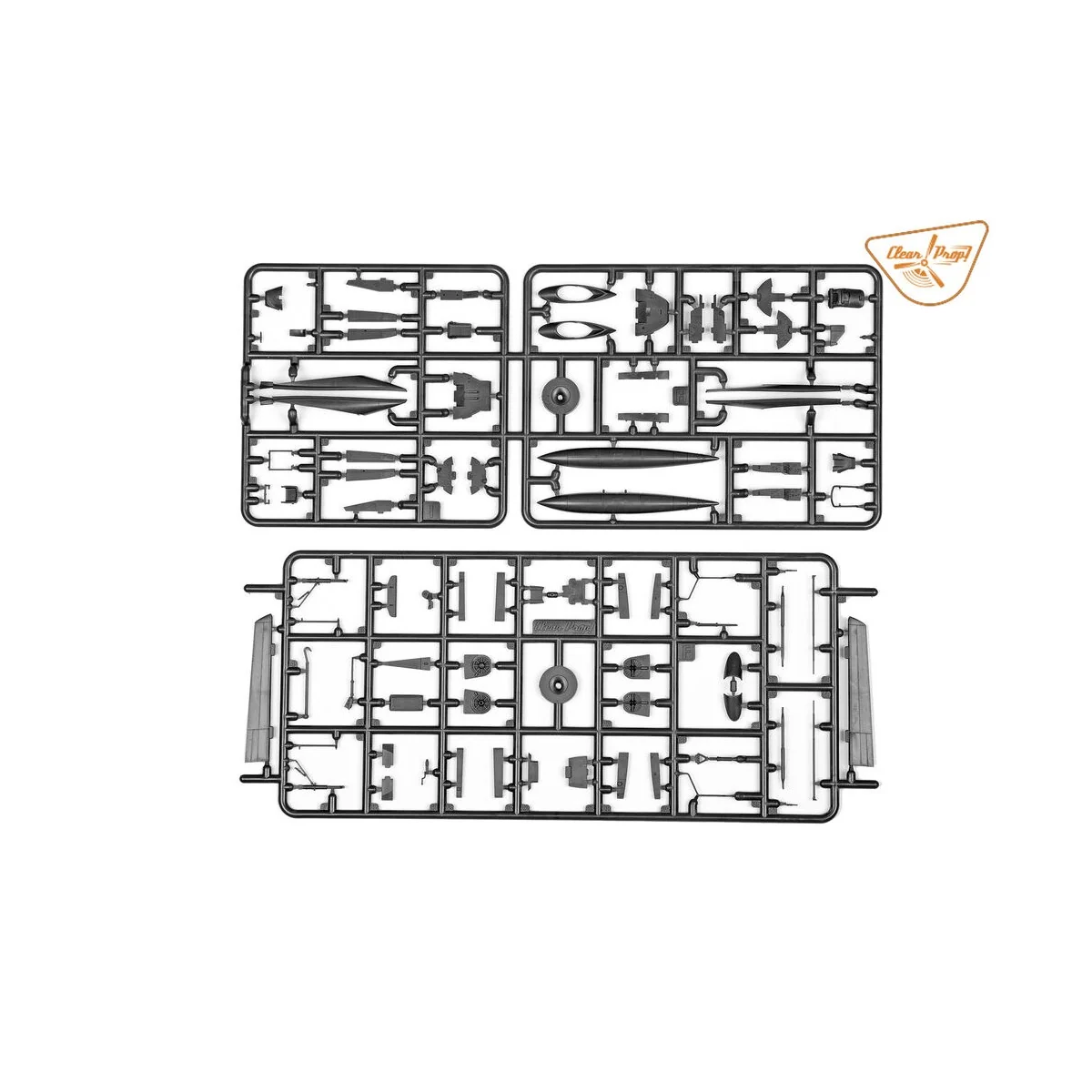 XA2D-1 Skyshark, 1/72 - Clear Prop Models CP72005