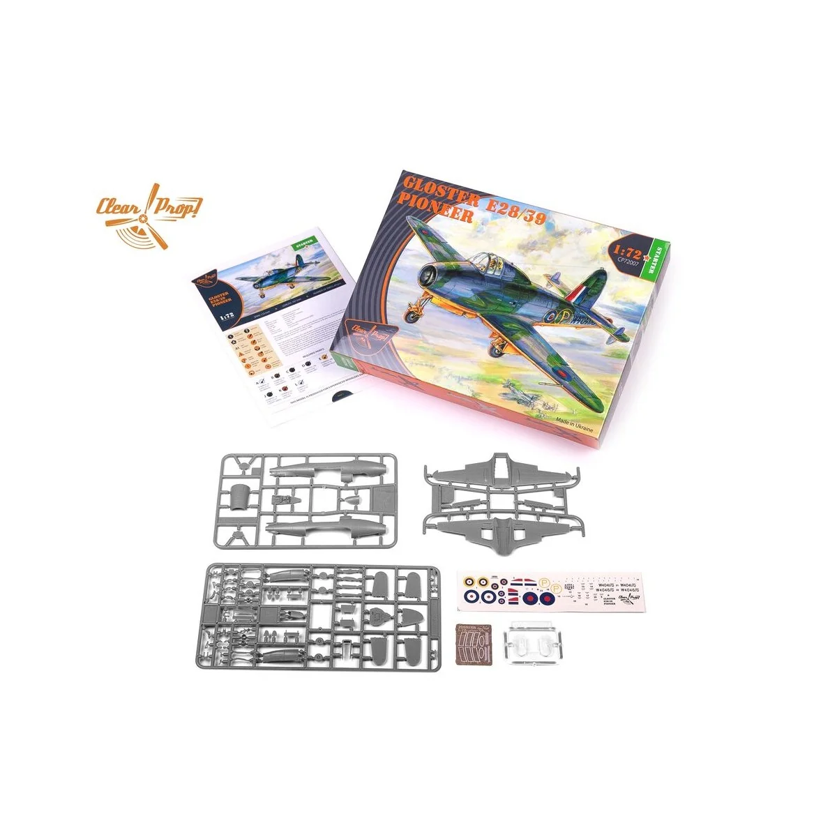 A5M2b Claude (early version), 1/72 - Clear Prop Models CP72006 A5M2b Claude (early version), 1/72 - Clear Prop Models CP72006