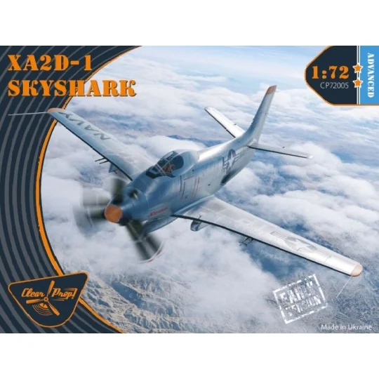 XA2D-1 Skyshark, 1/72 - Clear Prop Models CP72005