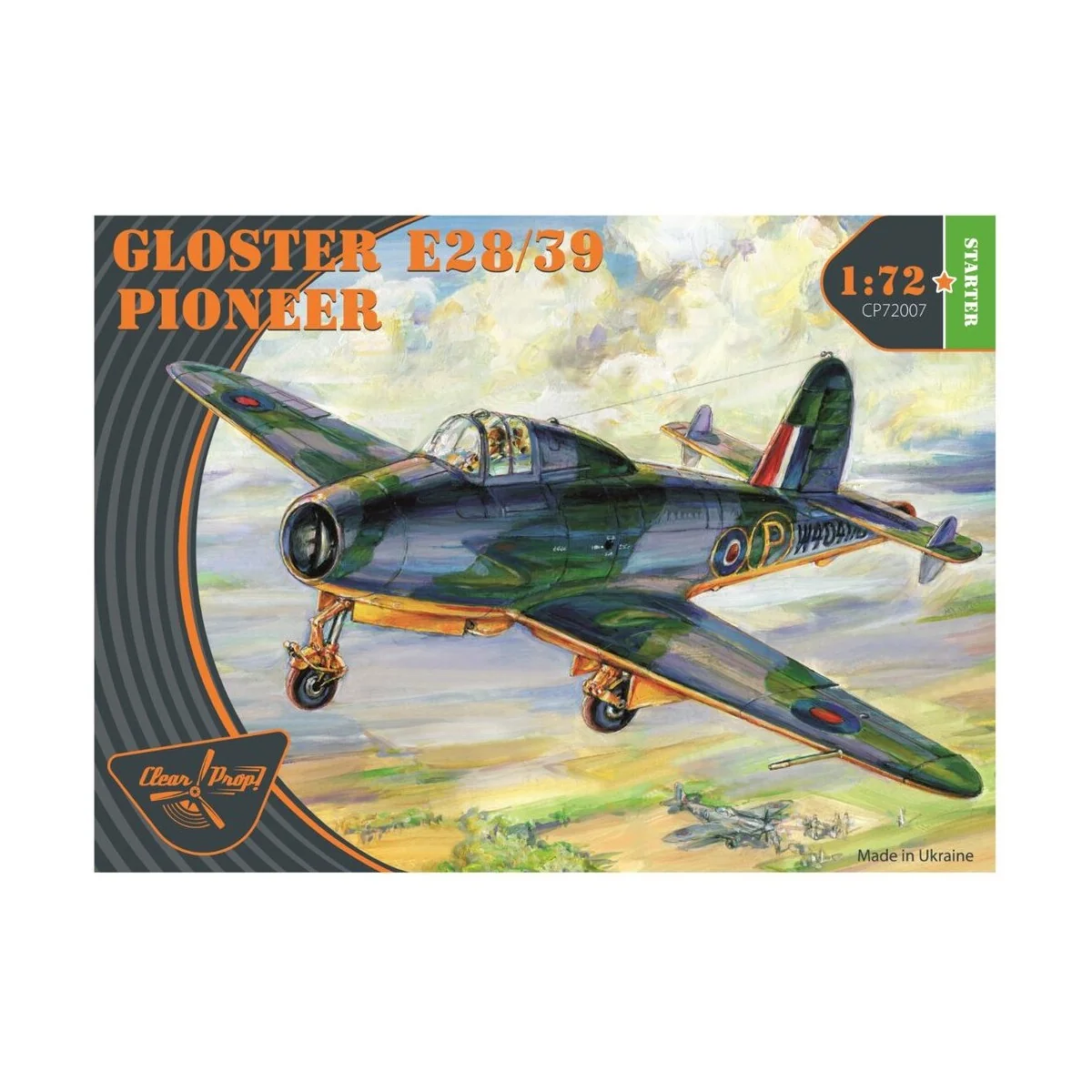 Gloster E28/39 Pioneer, 1/72 - Clear Prop Models CP72007