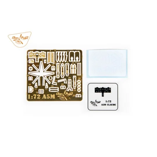 A5M2b Claude (late version), 1/72 - Clear Prop Models CP72009
