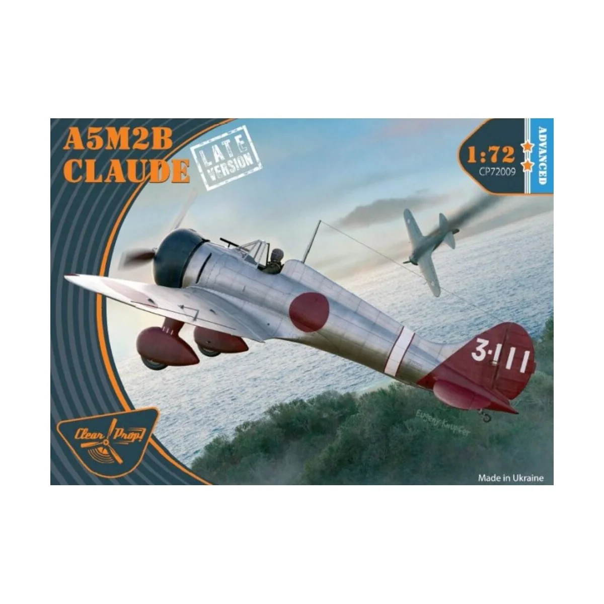 A5M2b Claude (late version), 1/72 - Clear Prop Models CP72009