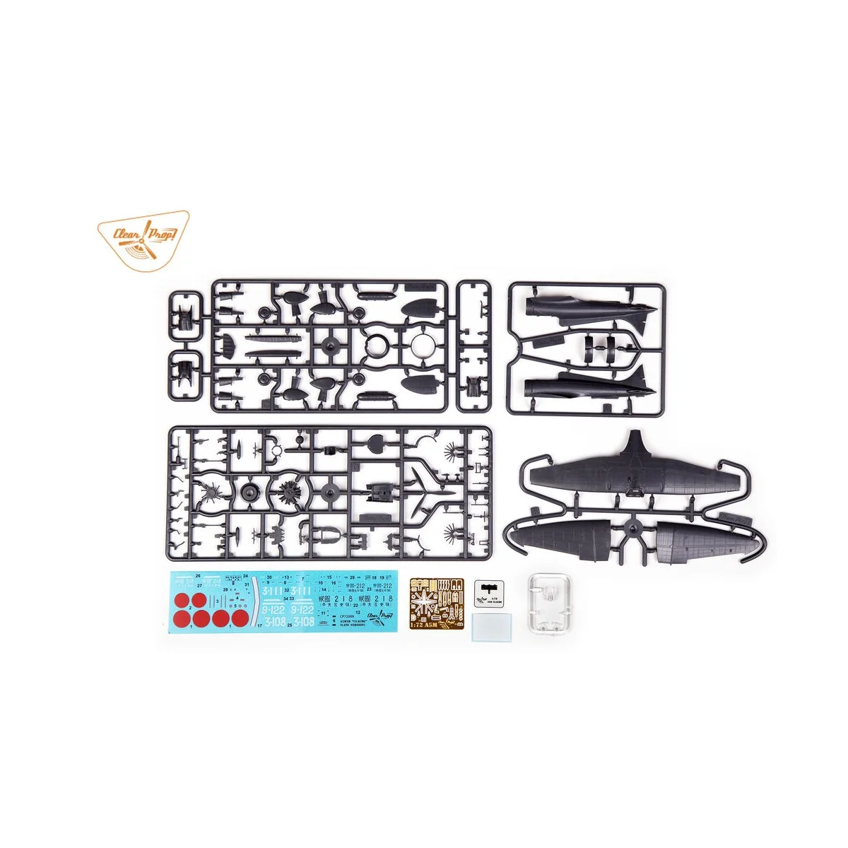 A5M2b Claude (late version), 1/72 - Clear Prop Models CP72009