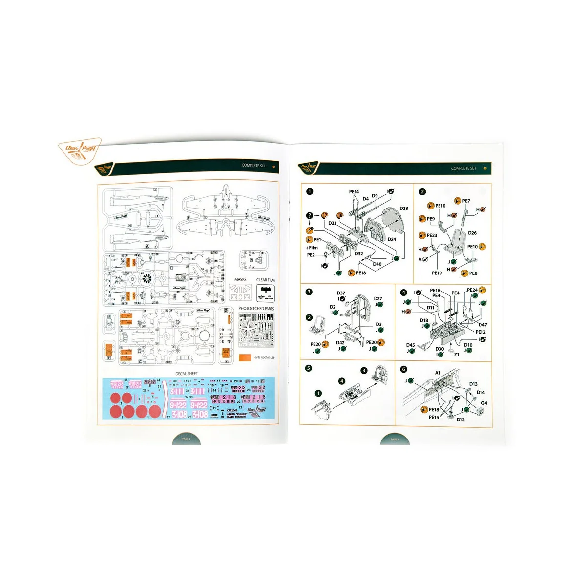 A5M2b Claude (late version), 1/72 - Clear Prop Models CP72009