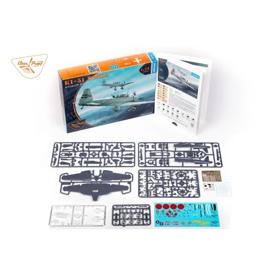 Ki-51 Sonia, 1/72 - Clear Prop Models CP72011 Ki-51 Sonia, 1/72 - Clear Prop Models CP72011